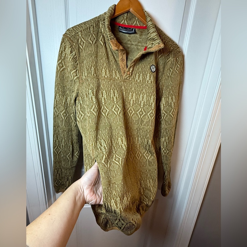 Avalanche Olive Men’s Sweater - Picture 4 of 9